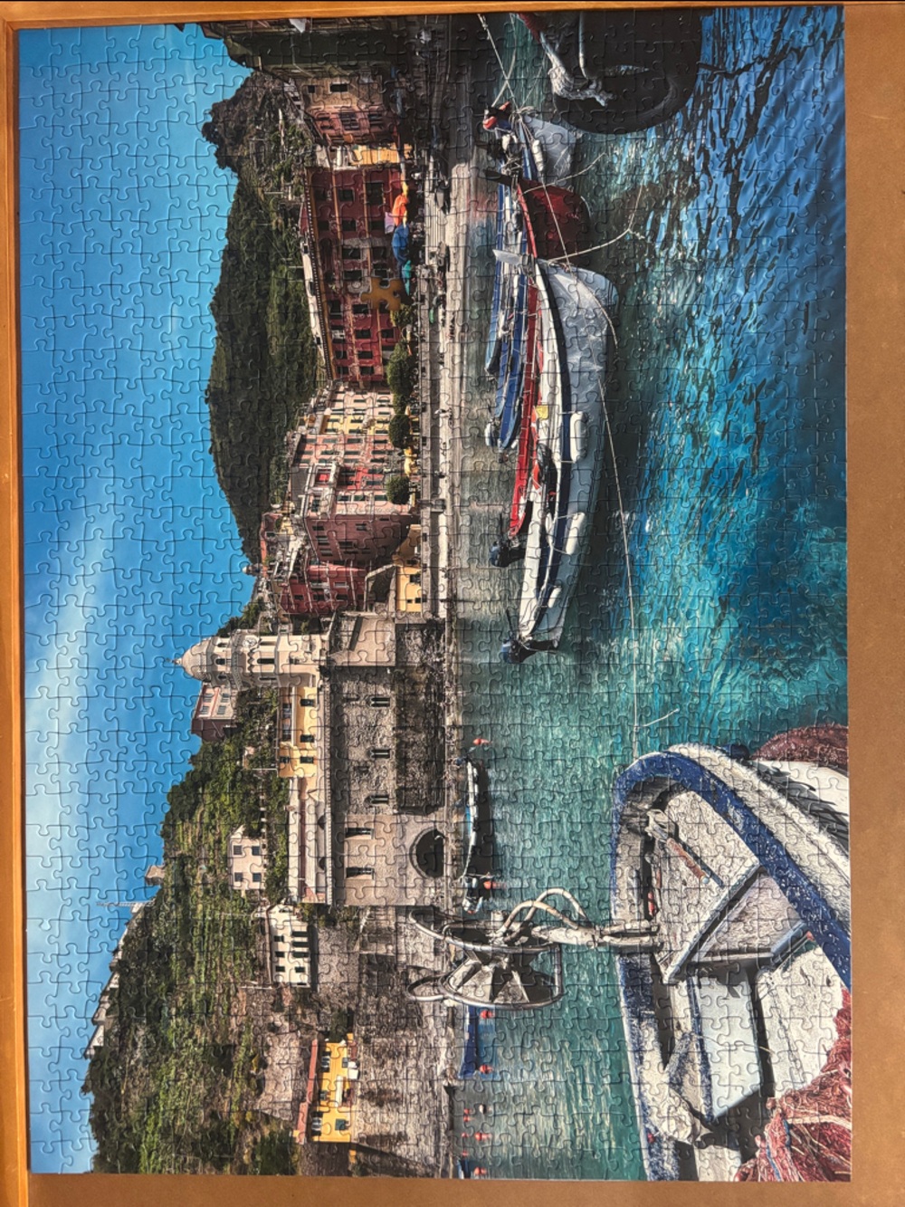 Ravensburger Medieval Harbor 1000 Piece Puzzle
